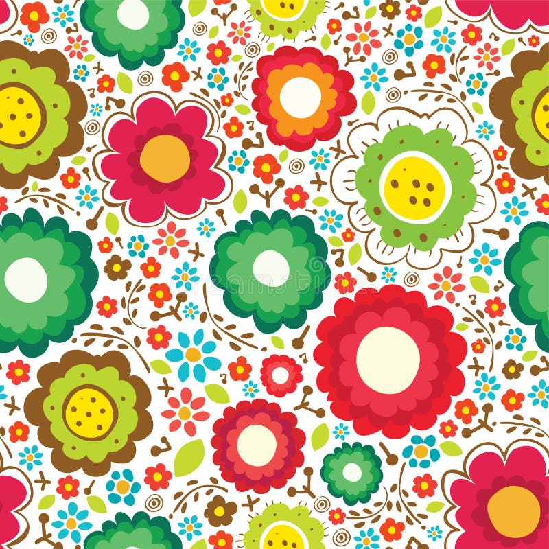 Floral seamless pattern