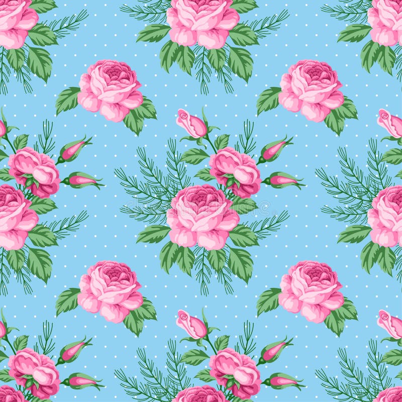 Floral seamless pattern