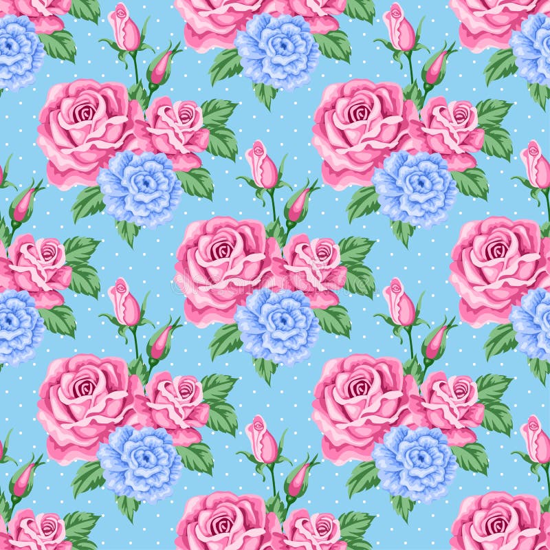 Floral seamless pattern