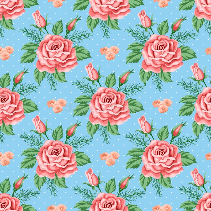 Floral seamless pattern