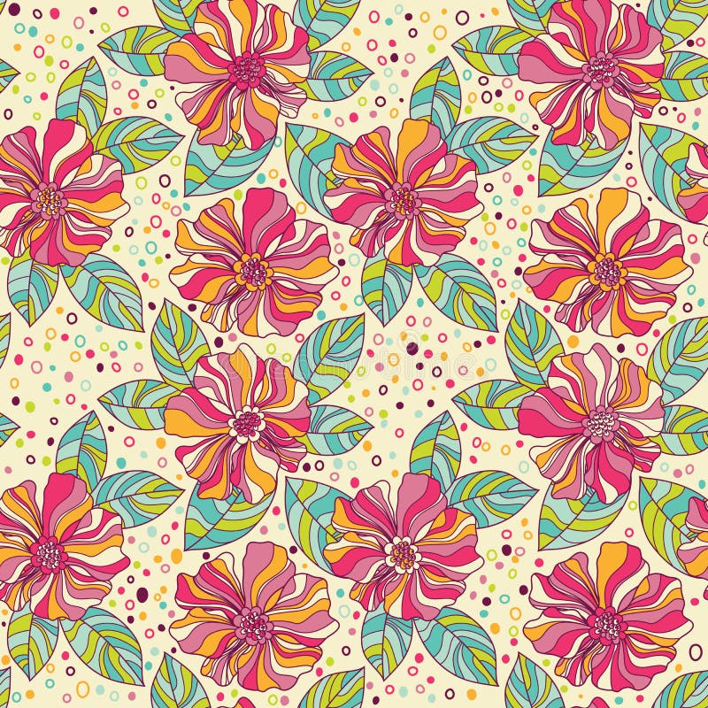 Floral seamless pattern