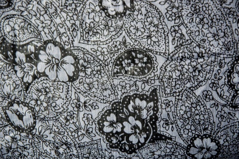 Floral textile fabric