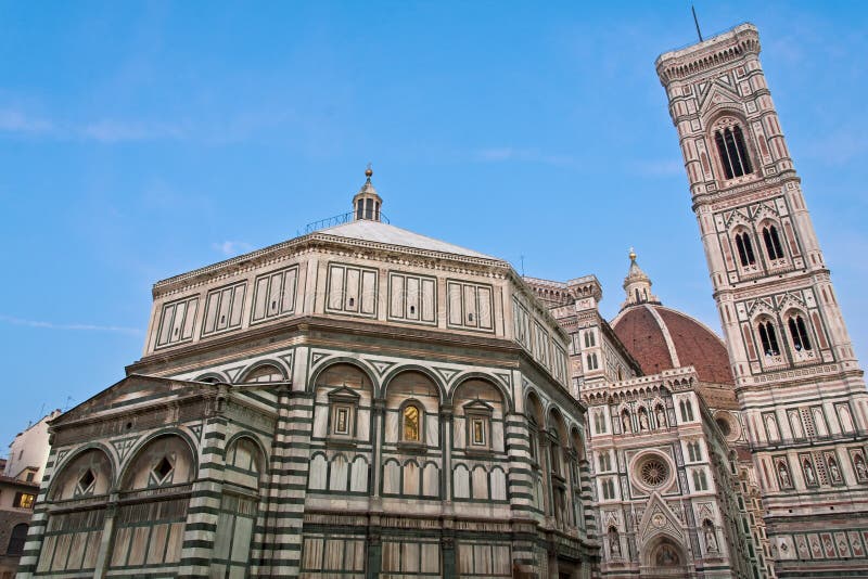 Florence Baptistery the Dome Giotto Tower