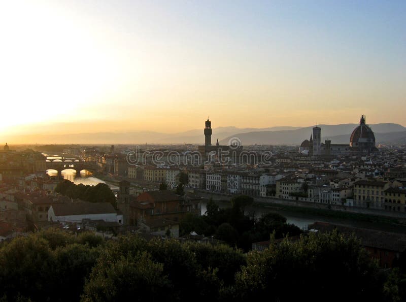 Florence Cityscape royalty free stock photo