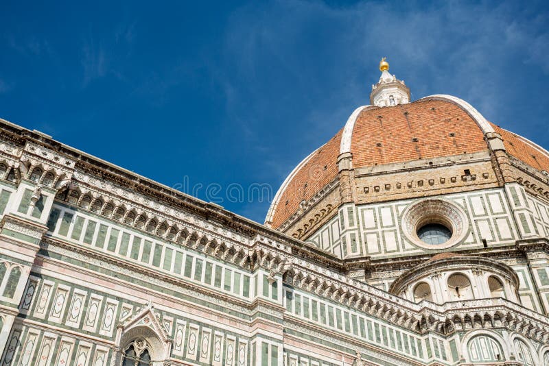 Florence Dome Par Nuit, Italie Photo stock Image du architecture