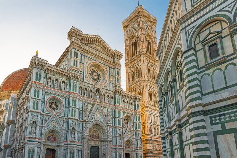 Florence Duomo. Basilica Di Santa Maria Del Fiore in Florence, Italy ...