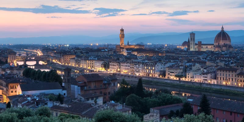 Florence, Italy skyline