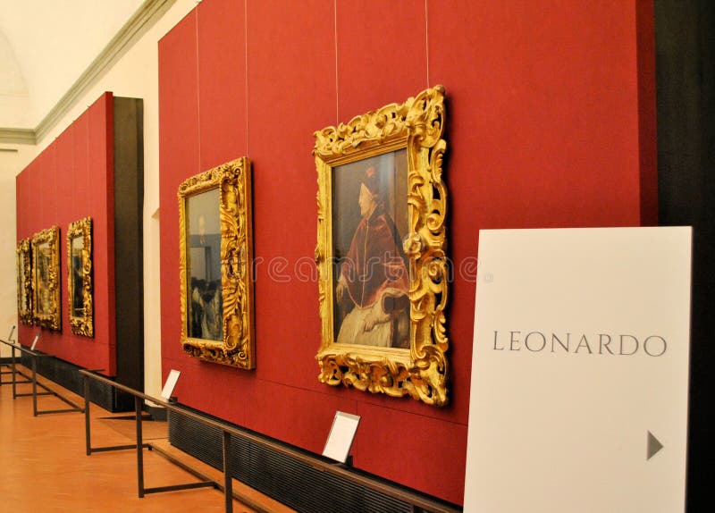 Florence velha cidade italiana arte medieval bela pintura a óleo quadros de ouro museu uffizi galeria imagens de stock royalty free