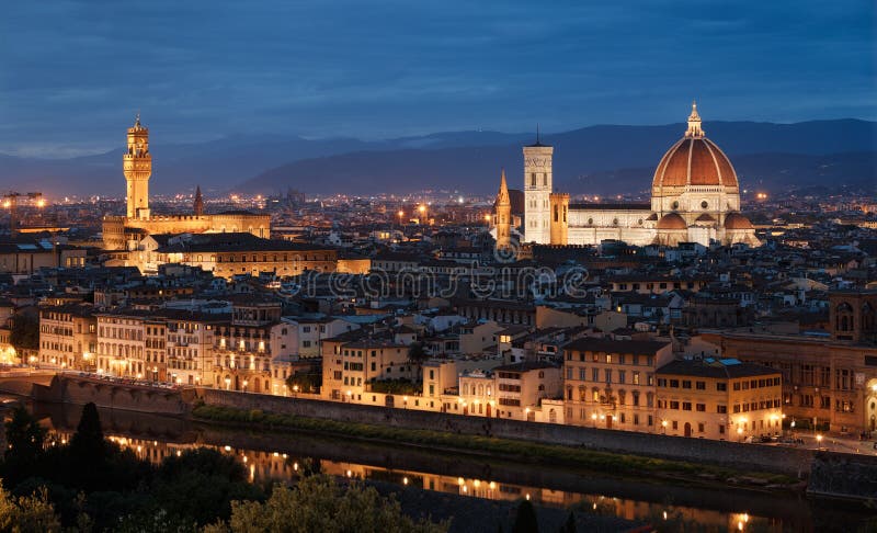 Florence view, Italy royalty free stock images