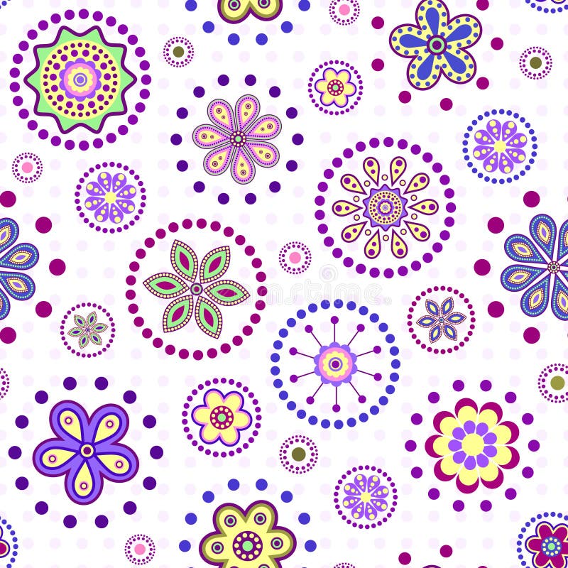 Flores abstractas libre illustration