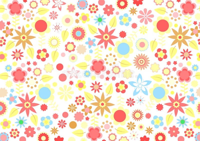 Flores cobardes stock de ilustración Flores cobardes stock de ilustración