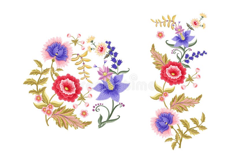 Flores De Fantasía En Estilo Retro Vintage De Bordado Jacobeo. Conjunto De Elementos De Imágenes Prediseñadas Ilustración del Vector - Ilustración de retro, magia: 235019574 Flores De Fantasía En Estilo Retro Vintage De Bordado Jacobeo. Conjunto De Elementos De Imágenes Prediseñadas Ilustración del Vector - Ilustración de retro, magia: 235019574