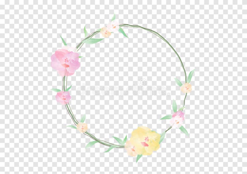 Flores de una acuarela y hojas verdes en el crownd del círculo con la rama y la cuerda, bandera floral hermosa del marco libre illustration Flores de una acuarela y hojas verdes en el crownd del círculo con la rama y la cuerda, bandera floral hermosa del marco libre illustration