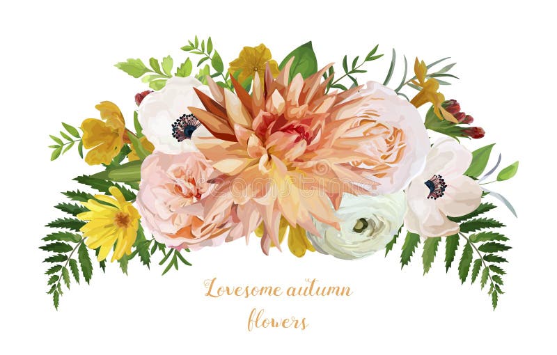 Florezca el ramo flojo airoso de la guirnalda de jardín rosado Rose ilustración del vector Florezca el ramo flojo airoso de la guirnalda de jardín rosado Rose ilustración del vector