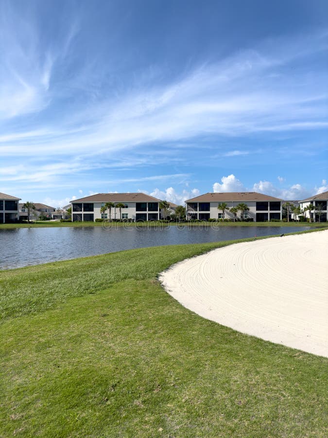 Florida golf course stock photo. Image of nature, greens 262619194