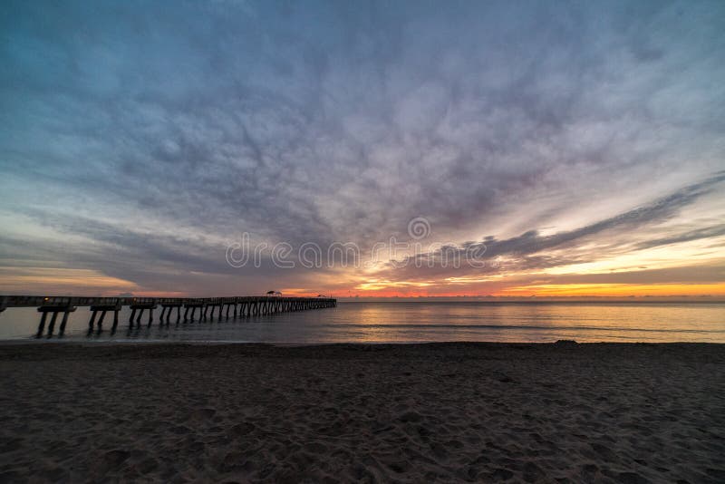 Florida Sunrise stock image. Image of florida, sunrise 67993965