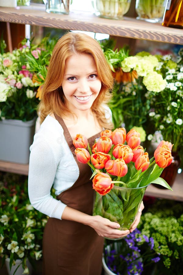 Profesión del florista imagen de