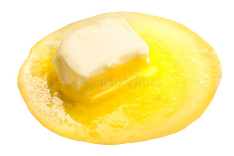 Beurre Fondu Dans Une Cuvette Photo stock Image du cuvette, nourriture 107695366