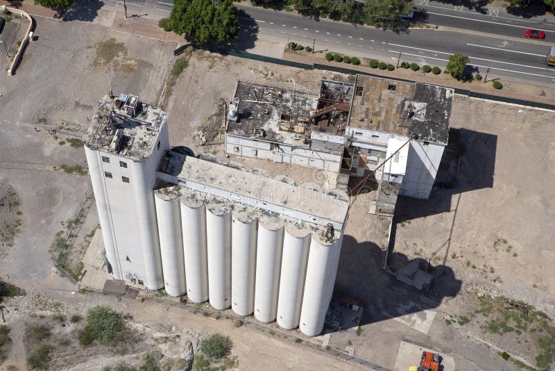 Flour Mill stock photo. Image of grain, industrial, elevator 28642074