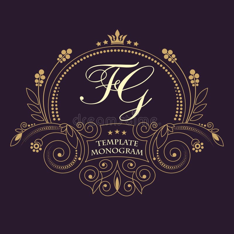 Free Vector  Wedding monogram logo templates collection