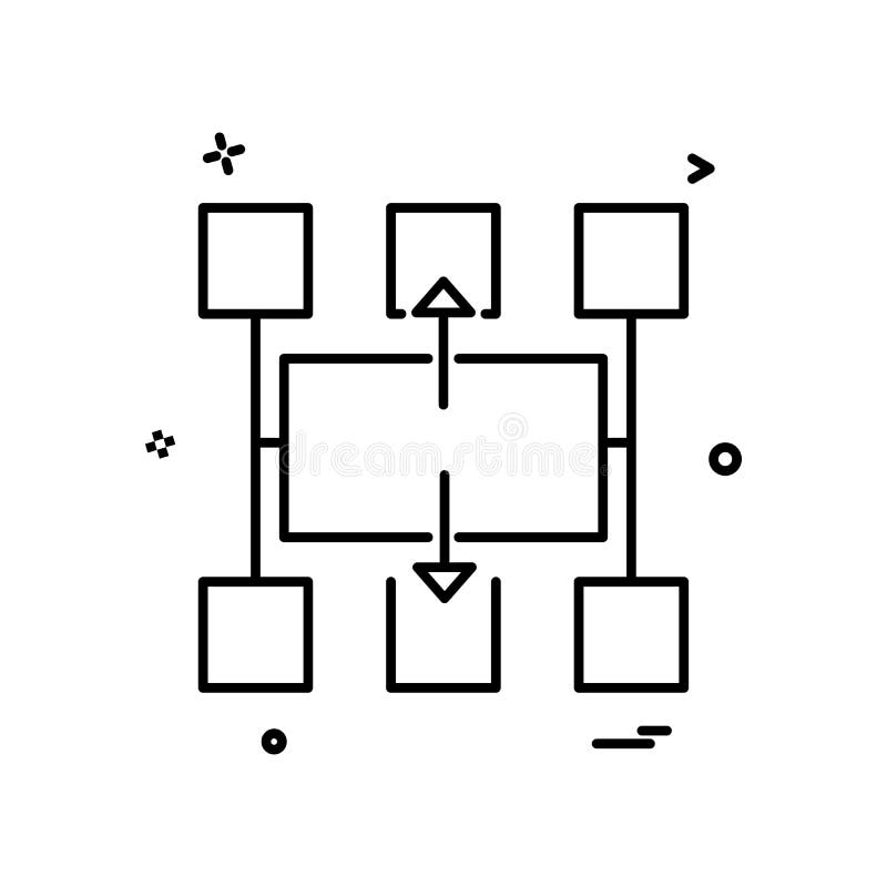 Flowchart icon design vector vector illustration Flowchart icon design vector vector illustration