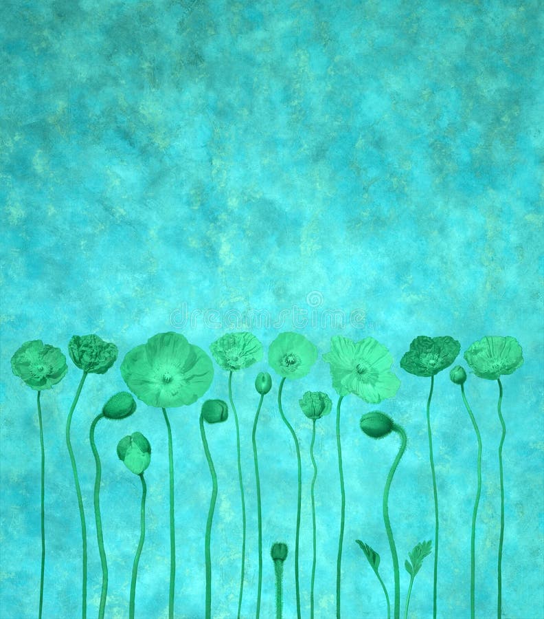 Green Blue Abstract Background Stock Photo Image of blur, blueish