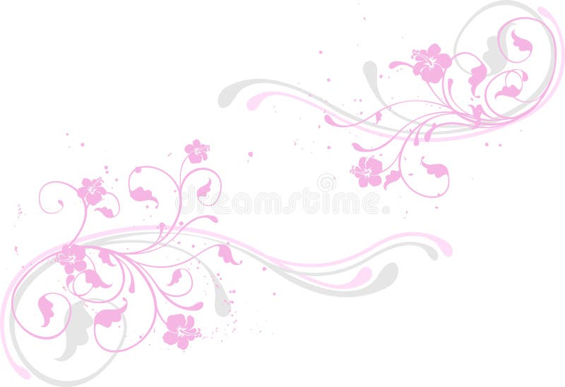 Flower background, pink