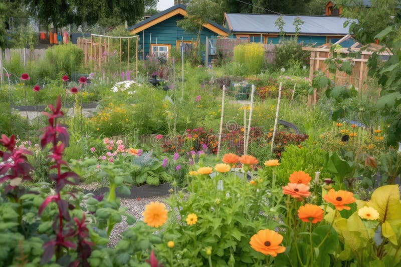 Flower Beds and Vegetable Patches in a Diverse, Vibrant Community