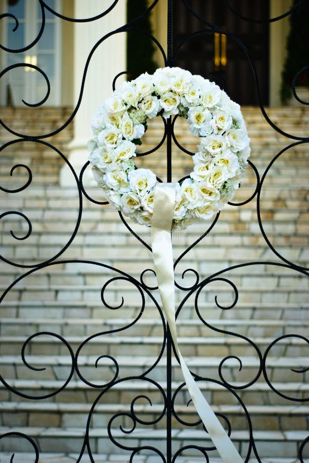 Flower Bouquet Front Gate Wedding Reception Stock Photos Free & RoyaltyFree Stock Photos from