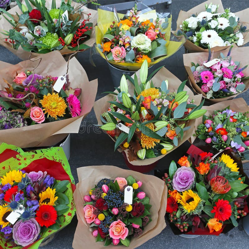 Flower shop stock image. Image of plant, natural, bouquet 25574379