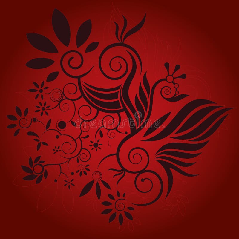 Flower decorative design vector