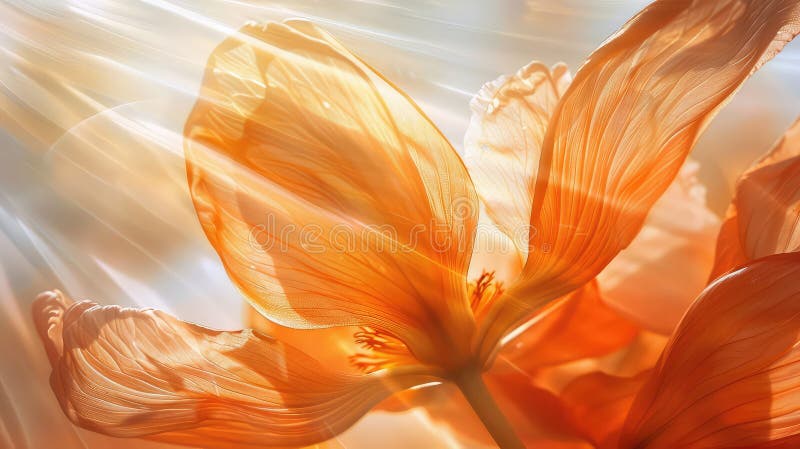 Flower flare light transparent royalty free illustration