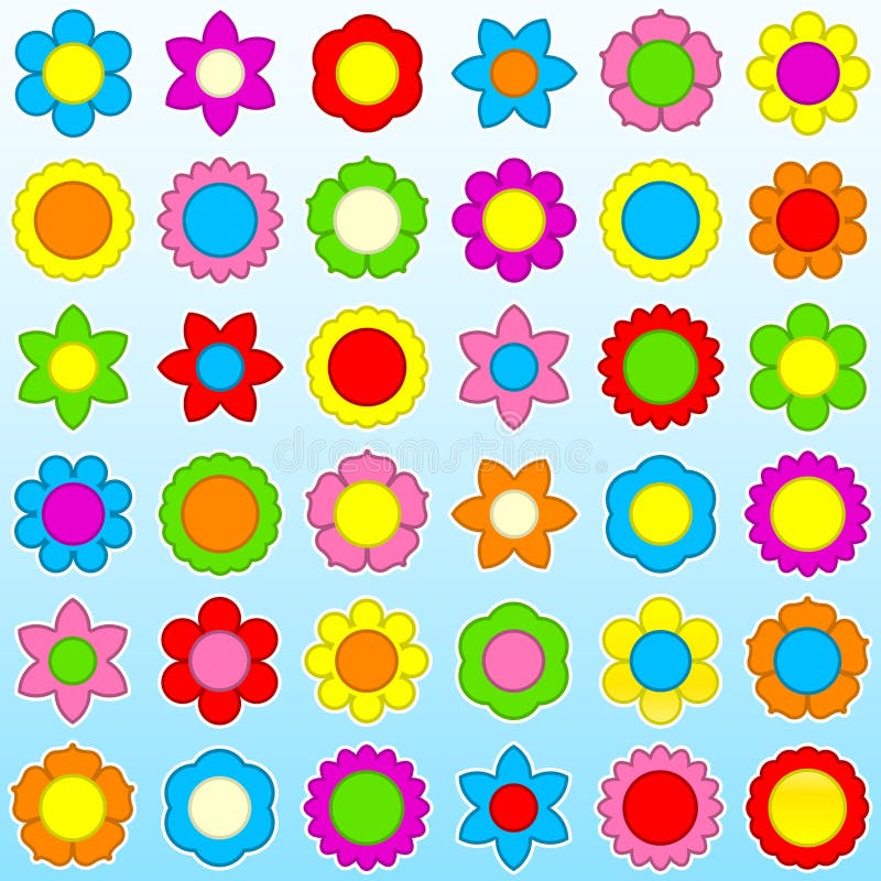 Cartoon Flower Icon Stock Illustrations – 137,040 Cartoon Flower Icon ...