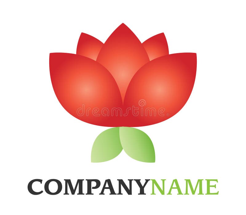 Flower logo vector illustration Flower logo vector illustration