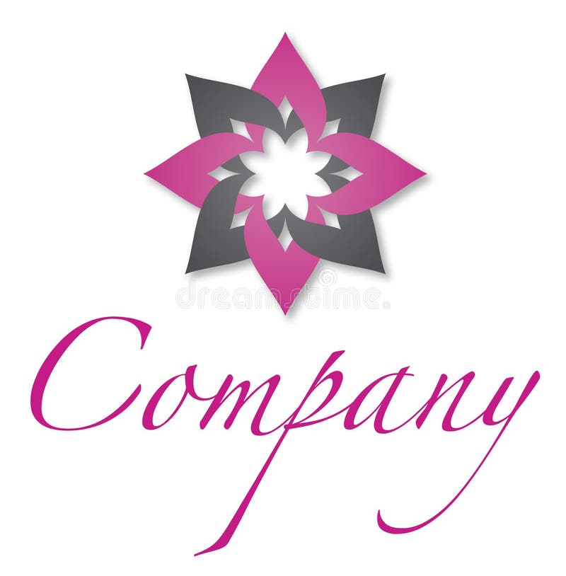 flower logo royalty free illustration flower logo royalty free illustration