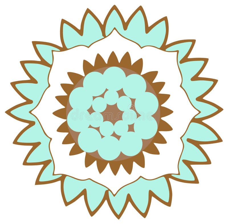 Flower Logo stock illustration Flower Logo stock illustration