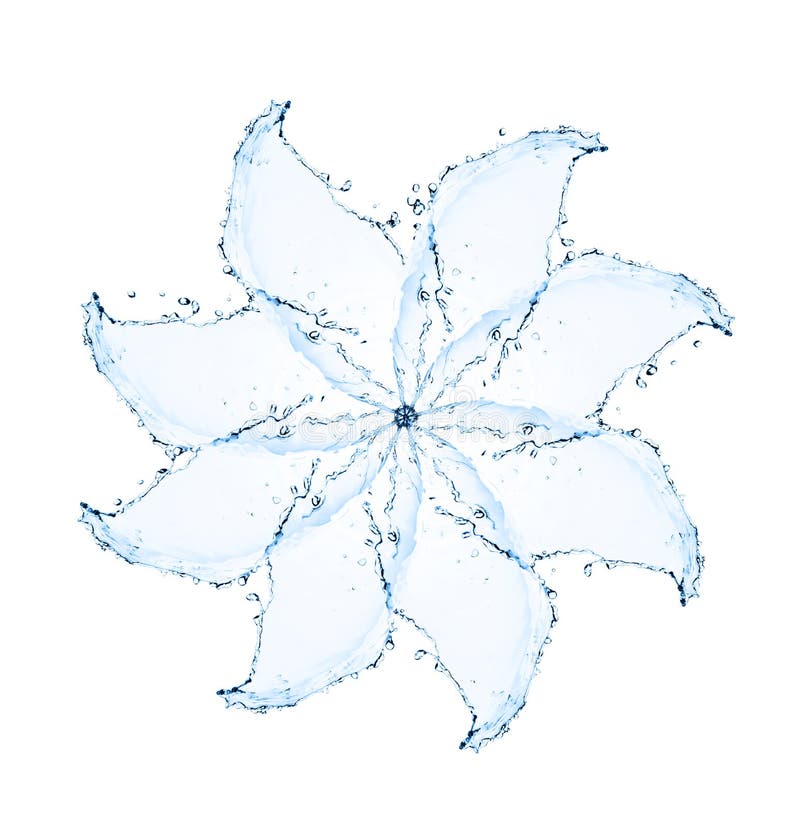 Water splash,flower stock image. Image of lily, freshness 23986515