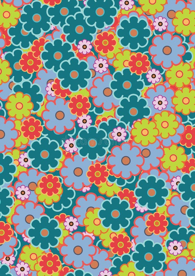 Flower pattern vector illustration
