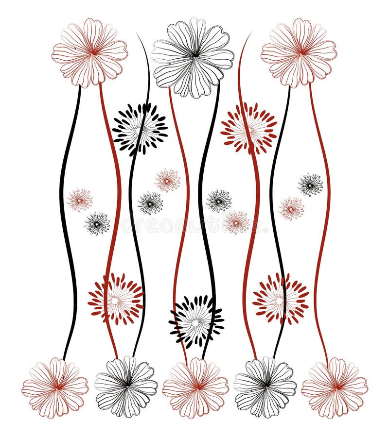 Flower pattern background