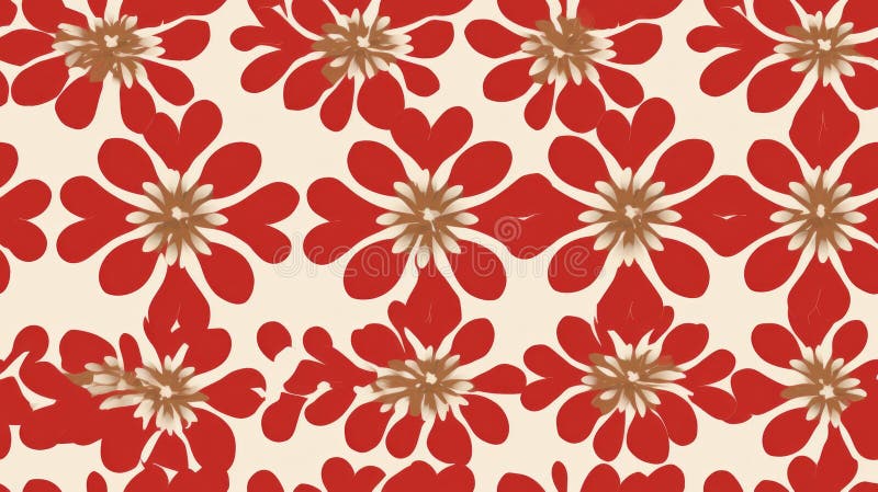 Tipar vectorial fără sudură în floare în stil ornament geometric. model chinezesc pe anul nou. stock illustration