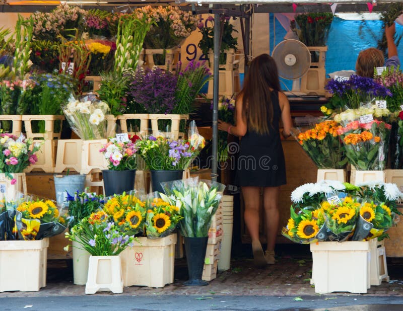 A Flower Shop in Hanoi Early Winter Editorial Image Image of 2021