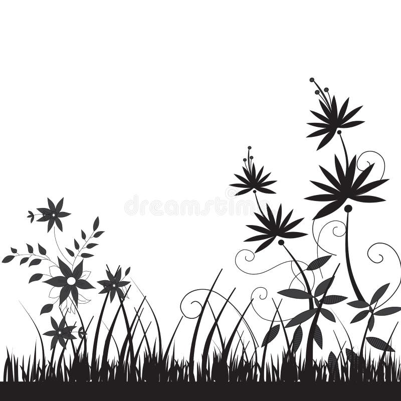 Flower decorative ornament stock vector. Illustration of isolated ...