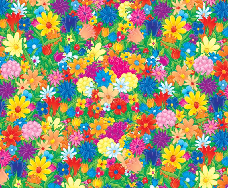 Flowering stock illustration Flowering stock illustration