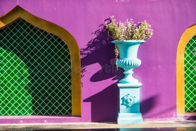 Flowers in Antique Stone Vase Stock Photo Image of decoration