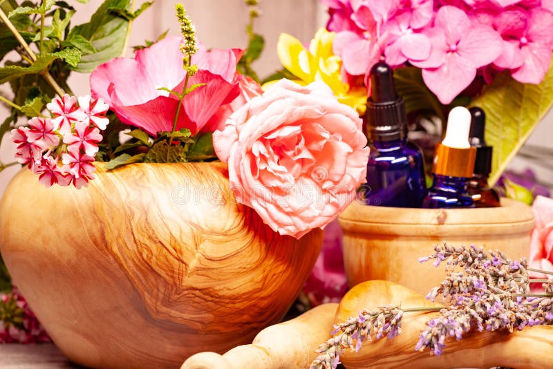 Aromatherapy Oils With Roses Stock Image Image of aromatherapy