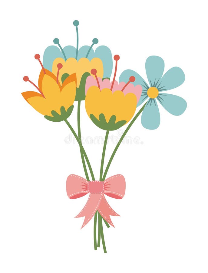 Flowers desin stock vector. Illustration of concept, spring - 42769844