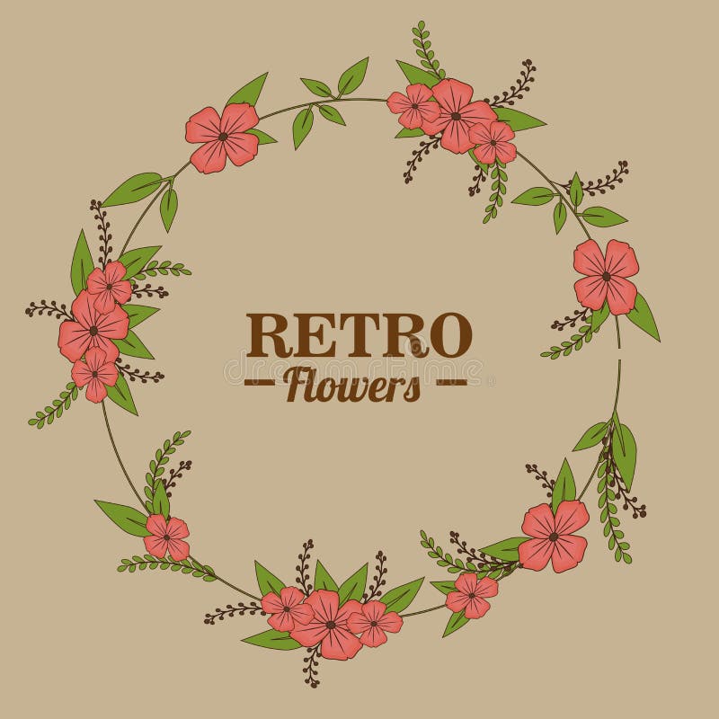 Flowers and floral design. stock vector. Illustration of graphic 60997706