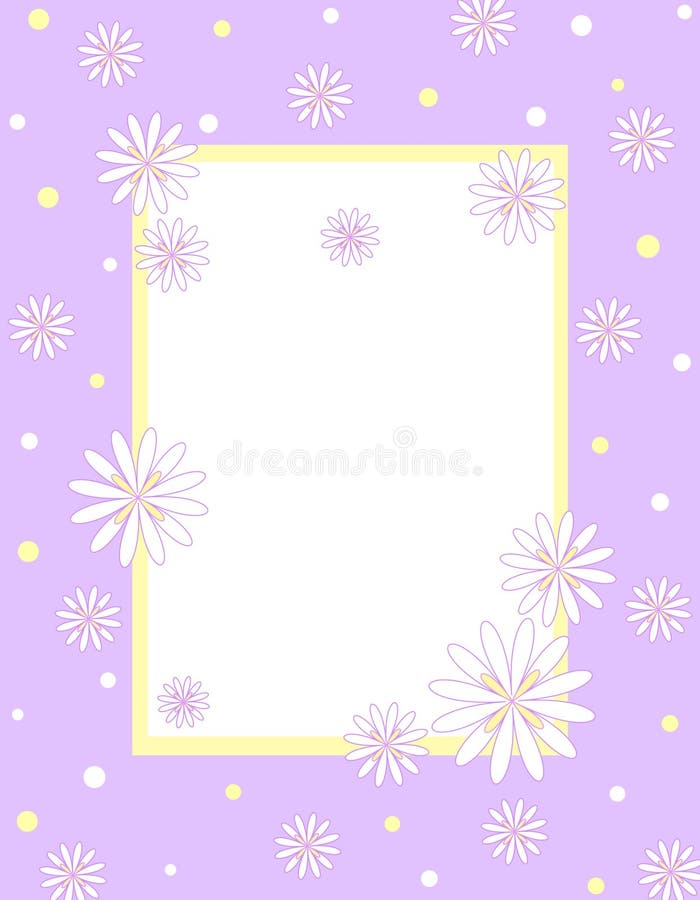 Flowers frame