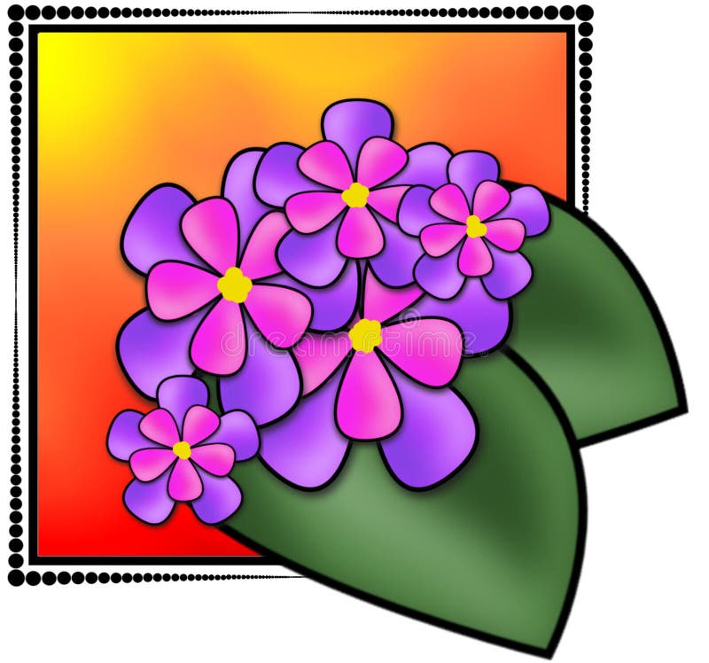 Flowers Illustration royalty free illustration Flowers Illustration royalty free illustration