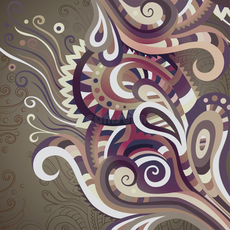 Flowers and leaves card design vector illustration